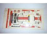 Autorama Decalque 1/32 GTR Mc Laren F1 GTR